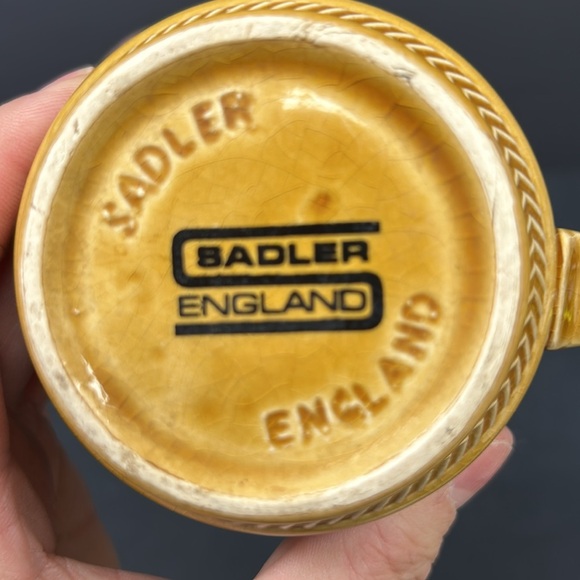 Vintage glazed ceramic retro design mug by SADLER made in England - Picture 7 of 8